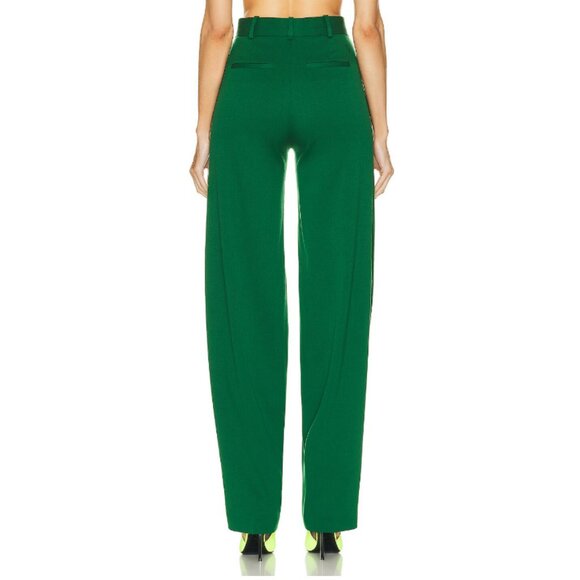 THE ATTICO Emerald Green Jagger Long Pant - Picture 6 of 16